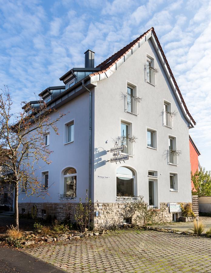 Hotel Am Rokokogarten Файтсхёххайм Экстерьер фото